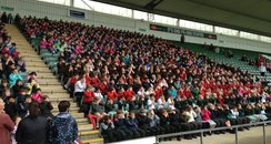 1,000 children gather at Home Park