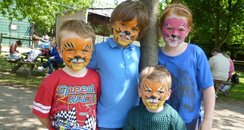 Howletts Zoo Face Painting