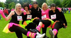 Smiles at Race For Life Bedford