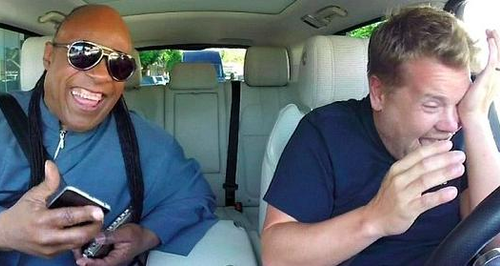 Stevie Wonder and James Corden Carpool Karaoke