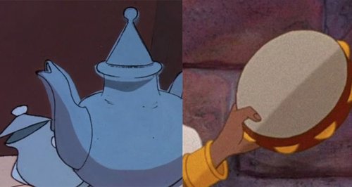 Disney Inanimate objects canvas