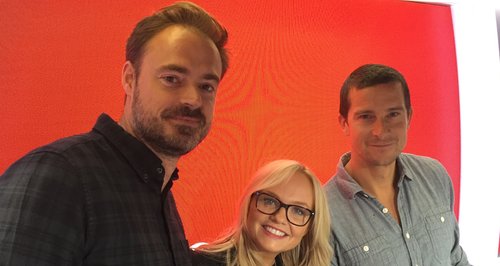 Jamie and Emma With Bear Grylls