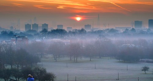 Freezing temperatures Primrose Hill
